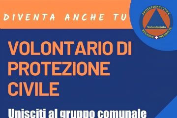 Il Comune di Monteu da Po cerca volontari per la Protezione Civile, partono i corsi di formazione